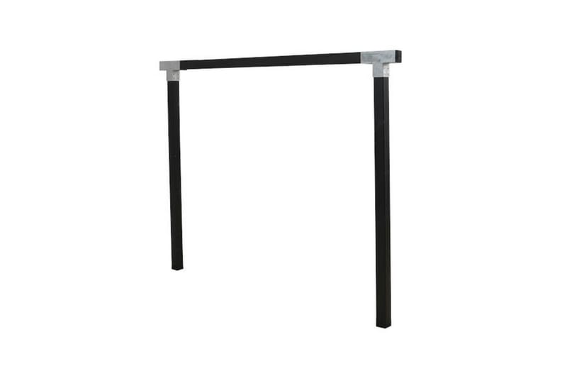 Cubic Huskestativ med 9x9 stolper/tverrbjelke med beslag - Svart - Sport & fritid - Lek & sport - Lekeplass & lekeplassutstyr