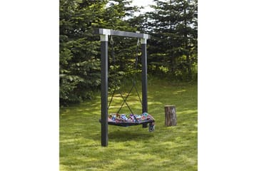 Cubic Huskestativ med rund fuglereirhuske - Sport & fritid - Lek & sport - Lekeplass & lekeplassutstyr