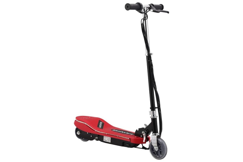 Elektrisk sparkesykkel med LED 120 W rød - Rød - Sparkesykkel - Lekeplass & lekeplassutstyr - Lekekjøretøy & hobbykjøretøy