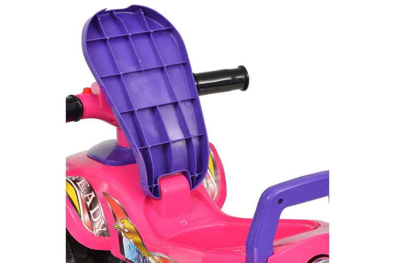Gåbil ATV med lyd og lys rosa og lilla - Sport & fritid - Lek & sport - Lekeplass & lekeplassutstyr
