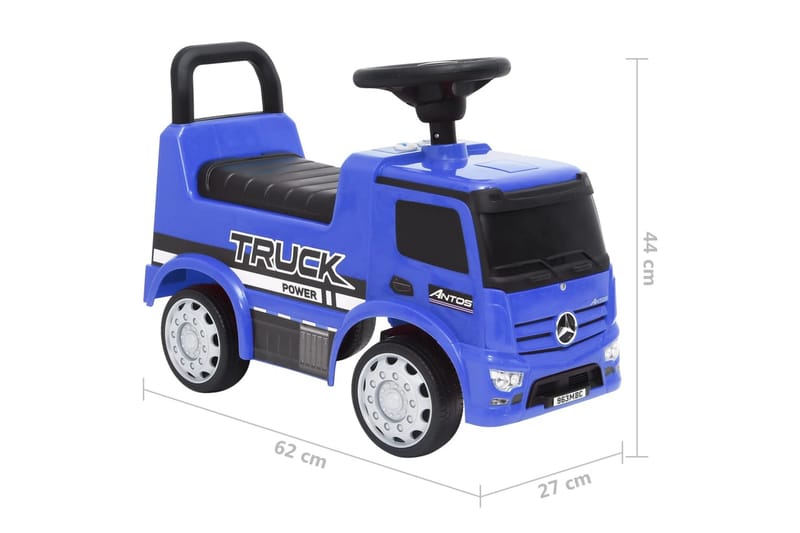 Gåbil Mercedes-Benz blå - Blå - Sport & fritid - Lek & sport - Lekeplass & lekeplassutstyr