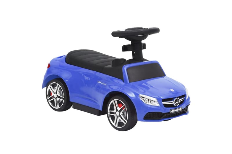 Gåbil Mercedes-Benz C63 blå - Blå - Sport & fritid - Lek & sport - Lekeplass & lekeplassutstyr