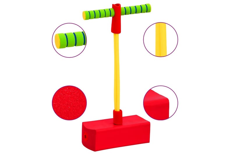 Hoppestokk til barn 50 cm - Sport & fritid - Lek & sport - Lekeplass & lekeplassutstyr