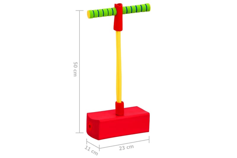Hoppestokk til barn 50 cm - Sport & fritid - Lek & sport - Lekeplass & lekeplassutstyr