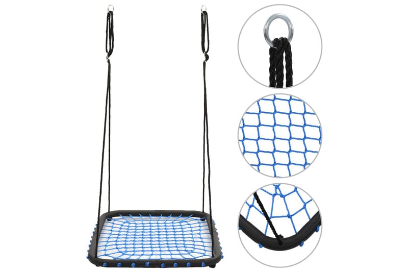 Huske 104x76 cm 200 kg blå - Sport & fritid - Lek & sport - Lekeplass & lekeplassutstyr