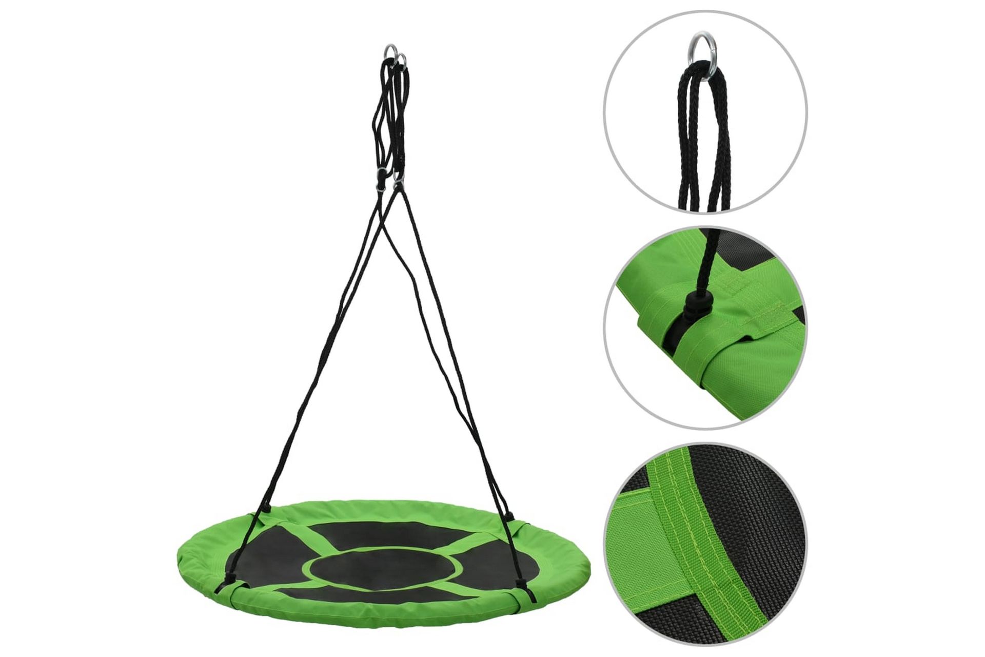Huske 110 cm 100 kg grønn - Sport & fritid - Lek & sport - Lekeplass & lekeplassutstyr