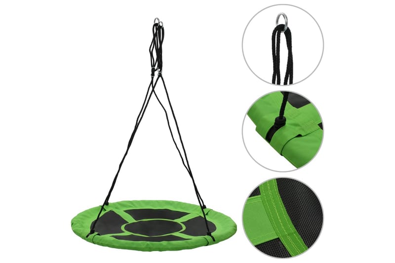 Huske 110 cm 100 kg grønn - Sport & fritid - Lek & sport - Lekeplass & lekeplassutstyr