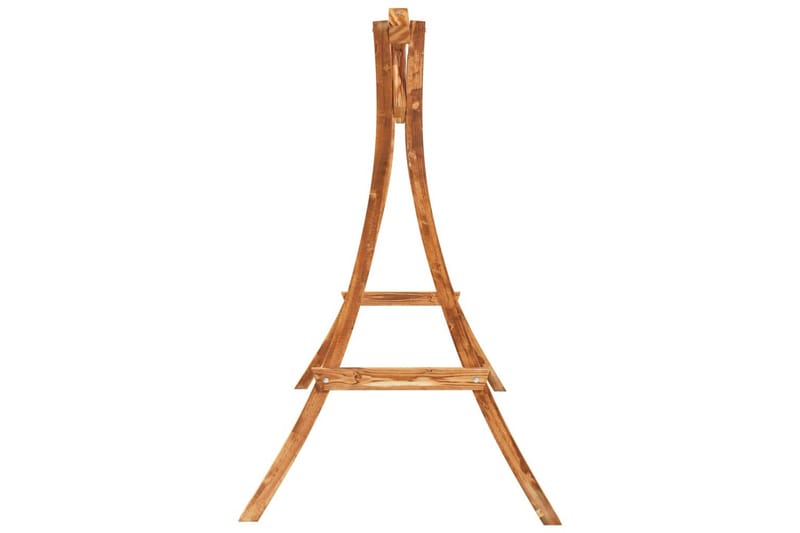 Huskestativ heltre gran med teakfinish - Brun - Sport & fritid - Lek & sport - Lekeplass & lekeplassutstyr