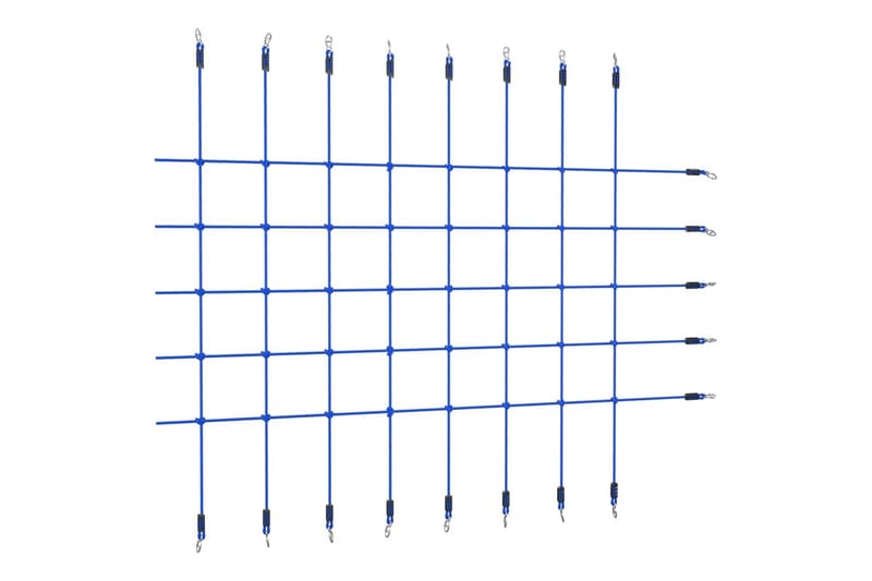 Klatrenett 200x150 cm blå - Blå - Sport & fritid - Lek & sport - Lekeplass & lekeplassutstyr