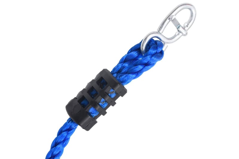 Klatrenett 200x150 cm blå - Blå - Lekeplass & lekeplassutstyr - Klatrestativ & klatrenett