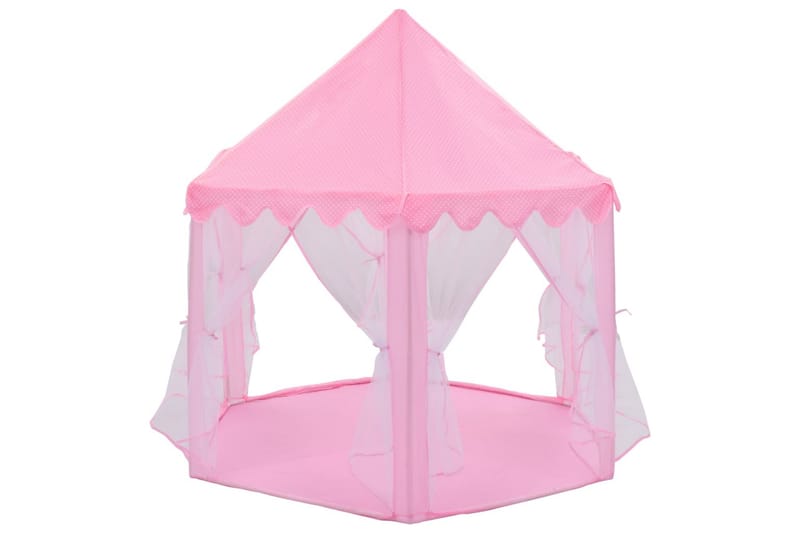 Prinsessetelt rosa - Sport & fritid - Lek & sport - Lekeplass & lekeplassutstyr