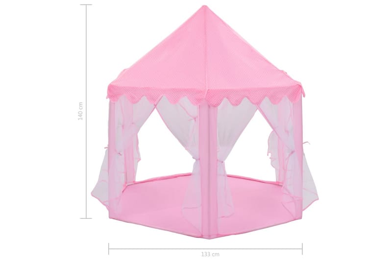 Prinsessetelt rosa - Leketelt utendørs - Lekeplass & lekeplassutstyr
