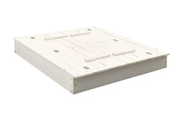 Sandkasse gran hvit 95x90x15 cm - Hvit - Sport & fritid - Lek & sport - Lekeplass & lekeplassutstyr