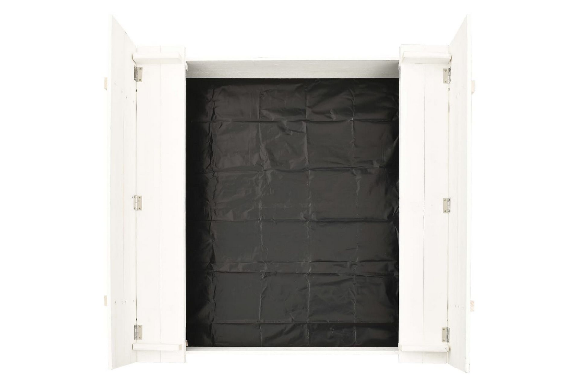 Sandkasse gran hvit 95x90x15 cm - Hvit - Sport & fritid - Lek & sport - Lekeplass & lekeplassutstyr