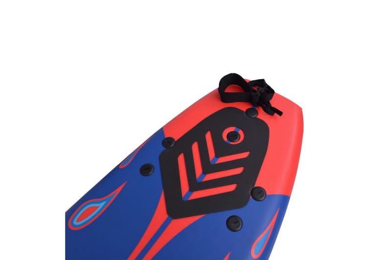 Surfebrett blå og rød 170 cm - Lekeplass & lekeplassutstyr - Waveboard