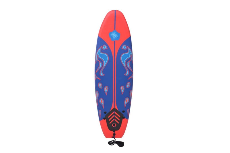 Surfebrett blå og rød 170 cm - Sport & fritid - Lek & sport - Lekeplass & lekeplassutstyr