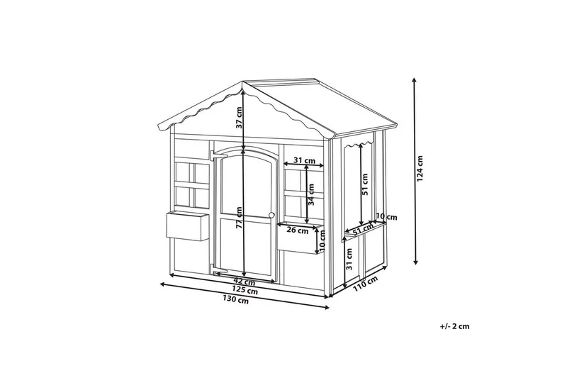 Lekeplass Nikaia - Sport & fritid - Lek & sport - Lekehus