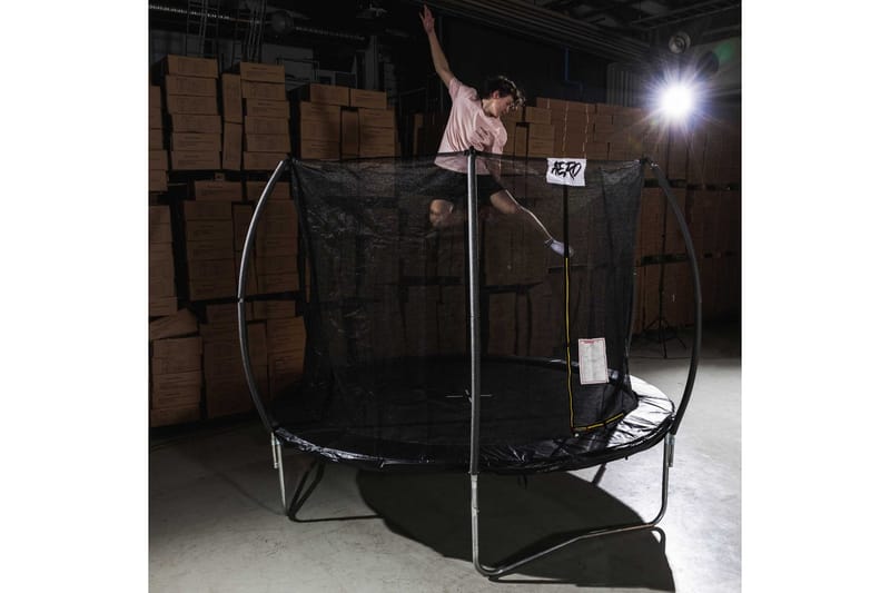 React Aero Trampoline med Beskyttelsesnett 3,05 m - Svart - Sport & fritid - Lek & sport - Lekeredskap & utelek