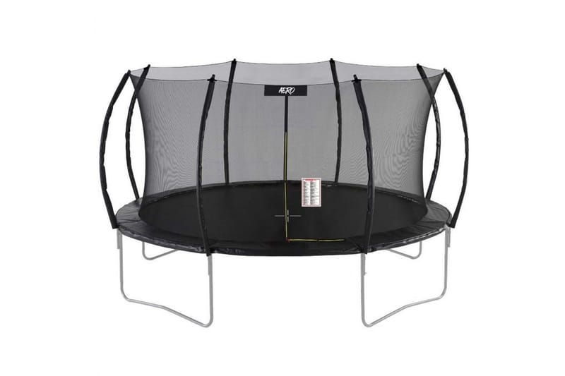 React Aero Trampoline med Beskyttelsesnett 4,27 m - Svart - Sport & fritid - Lek & sport - Lekeredskap & utelek