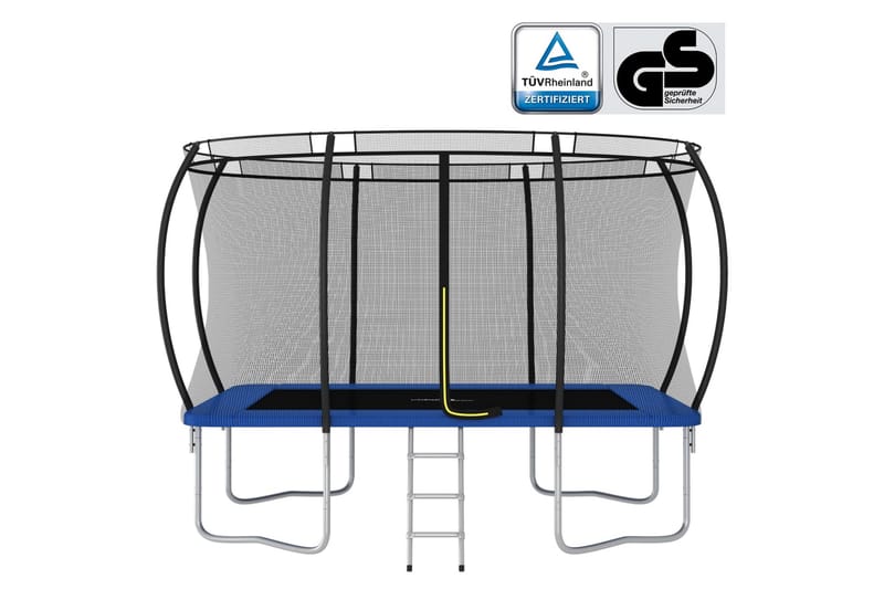 Trampolinesett rektangulær 335x244x90 cm 150 kg - Sport & fritid - Lek & sport - Lekeredskap & utelek