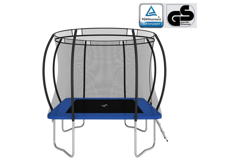 Trampolinesett rektangulær 335x244x90 cm 150 kg - Sport & fritid - Lek & sport - Lekeredskap & utelek