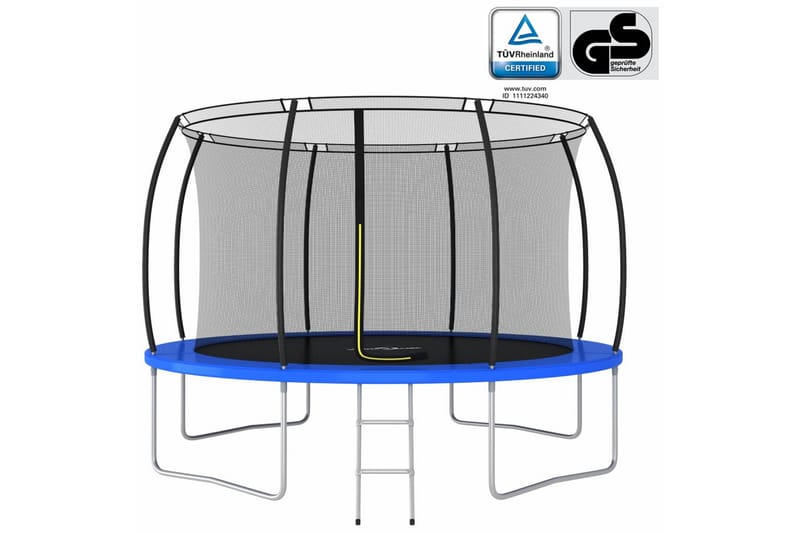 Trampolinesett rund 366x80 cm 150 kg - Sport & fritid - Lek & sport - Lekeredskap & utelek