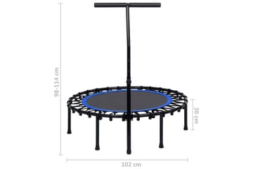 Trim-trampoline med håndtak 102 cm - Sport & fritid - Lek & sport - Lekeredskap & utelek