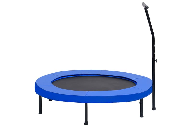 Trim-trampoline med håndtak og sikkerhetspute 122 cm - Sport & fritid - Lek & sport - Lekeredskap & utelek