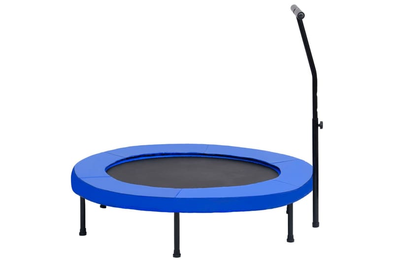 Trim-trampoline med håndtak og sikkerhetspute 122 cm - Trampoliner