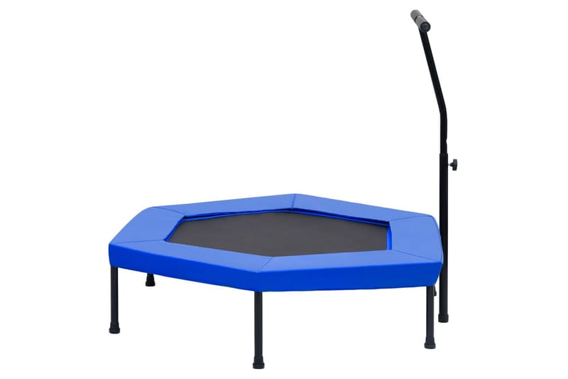 Trim-trampoline med håndtak og sikkerhetspute sekskantet - Trampoliner