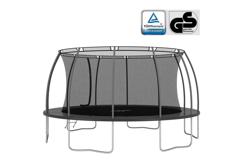 Trampolinesett rund 488x90 cm 150 kg - Sport & fritid - Lek & sport - Lekeredskap & utelek