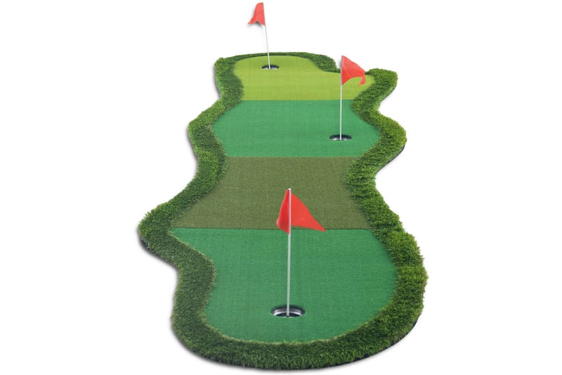 Golfmatte Multi-speed|Puttematte med ulike gresshøyder 4x1m - Lyfco - Sport & fritid - Lek & sport - Sportsredskap & sportsutstyr