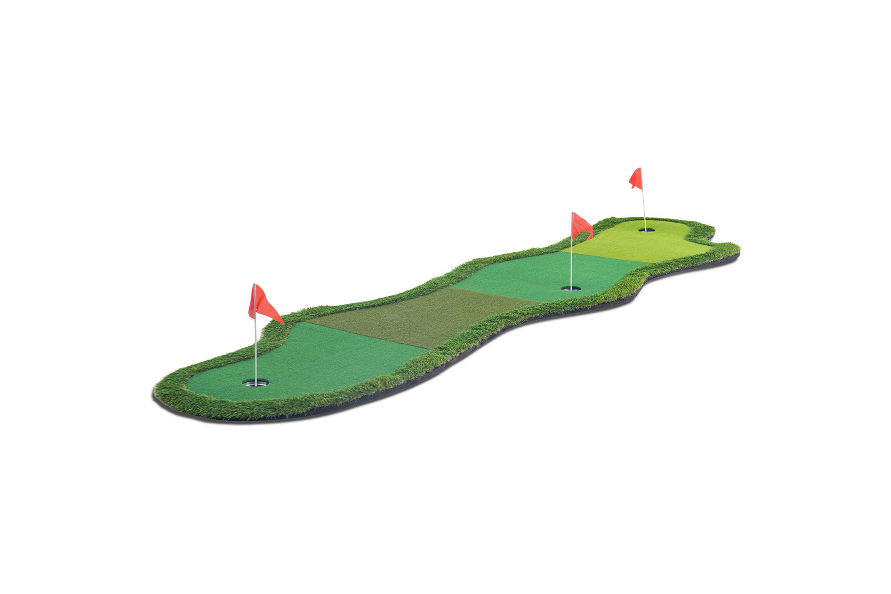 Golfmatte Multi-speed|Puttematte med ulike gresshøyder 4x1m - Lyfco