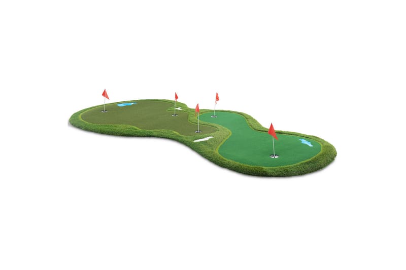 Golfmatte Pro Doble greener og vannhinder 4x2m Grønn - Lyfco - Sport & fritid - Lek & sport - Sportsredskap & sportsutstyr