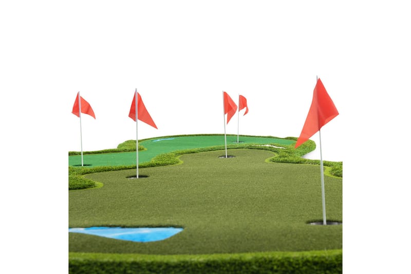 Golfmatte Pro Doble greener og vannhinder 4x2m Grønn - Lyfco - Sport & fritid - Lek & sport - Sportsredskap & sportsutstyr