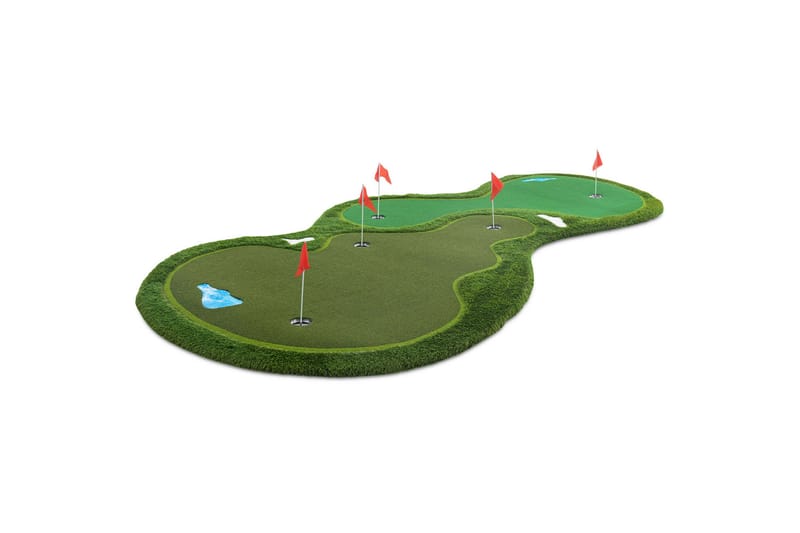 Golfmatte Pro Doble greener og vannhinder 4x2m Grønn - Lyfco - Sport & fritid - Lek & sport - Sportsredskap & sportsutstyr