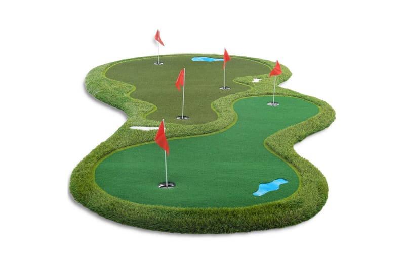 Golfmatte Pro Doble greener og vannhinder 4x2m Grønn - Lyfco - Sport & fritid - Lek & sport - Sportsredskap & sportsutstyr
