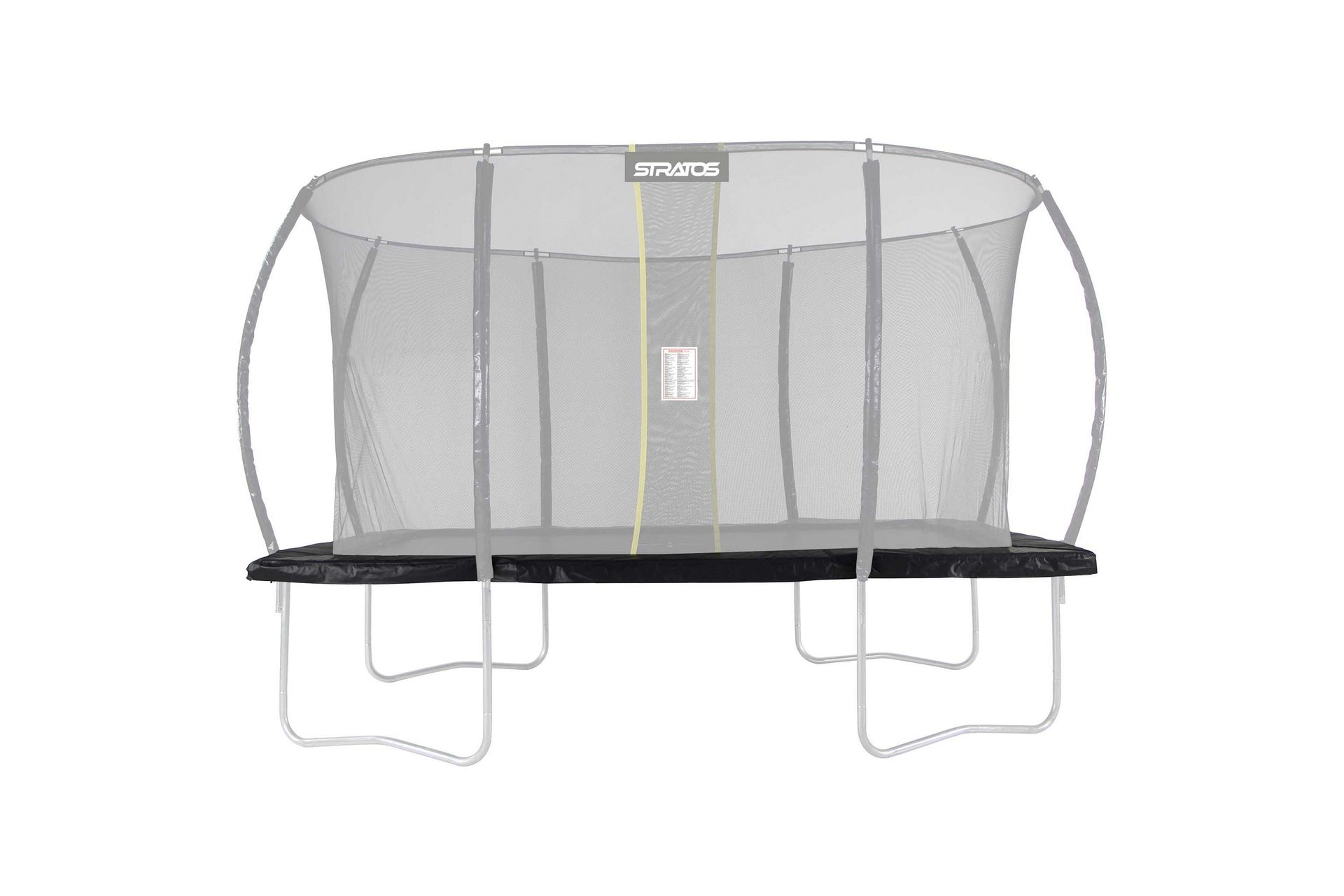 Trampoline Kantbeskyttelse Stratos Rektangulær 2,13x3,05 m - Svart - Sport & fritid - Lek & sport - Lekeredskap & utelek