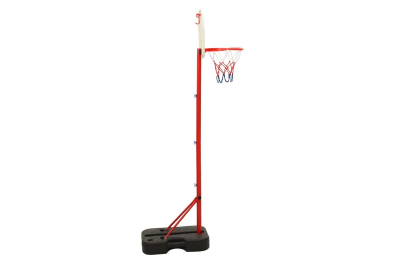 Bærbart basketballkurvsett justerbart 138,5-166 cm - Flerfarget - Utendørs spill