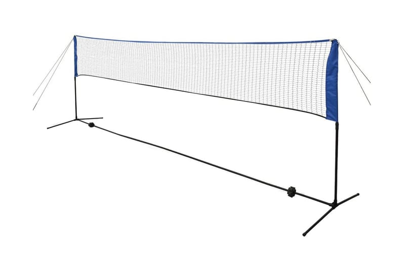 Badmintonnett med fjrballer 500x155 cm - Utendørs spill