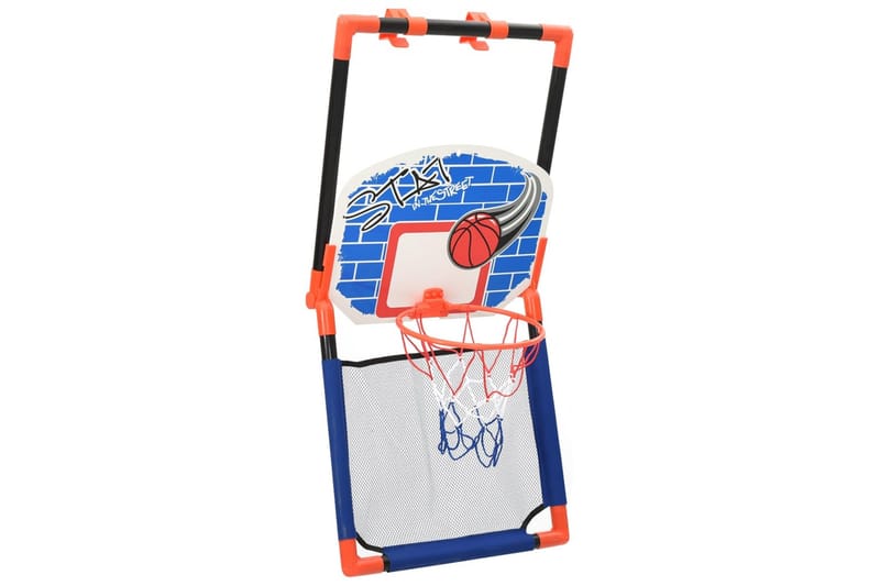 Basketballsett for barn flerfunksjonelt gulv og vegg - Flerfarget - Sport & fritid - Lek & sport - Utendørs spill