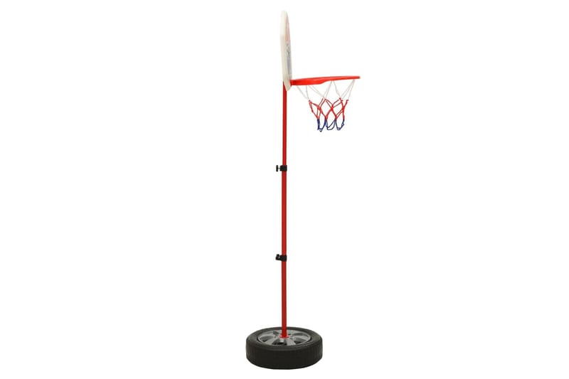 Basketballsett for barn justerbart 120 cm - Flerfarget - Utendørs spill