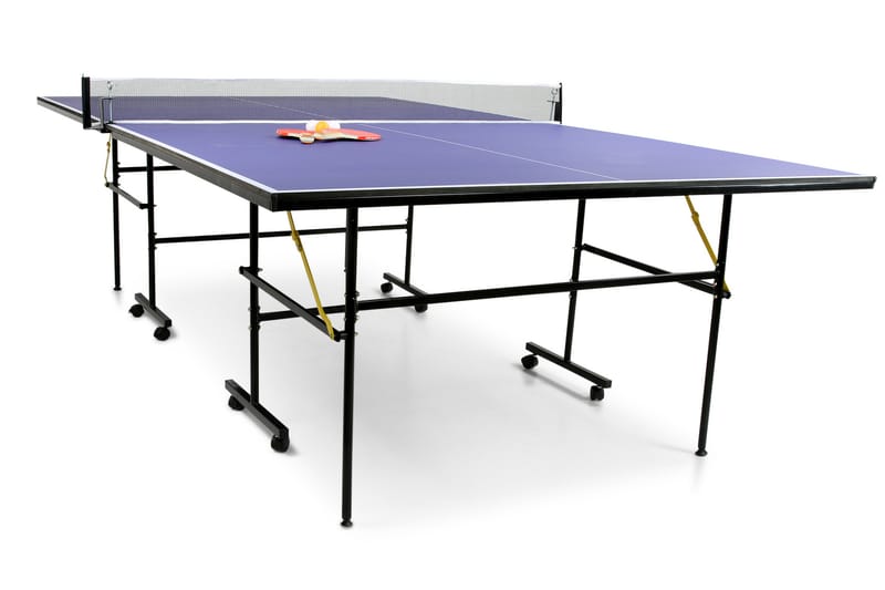 Sammenleggbart bordtennisbord inkl. nett, racketer og baller - Sport & fritid - Lek & sport - Utendørs spill