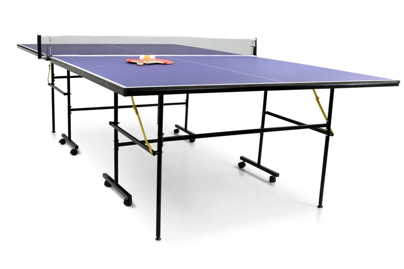 Sammenleggbart bordtennisbord inkl. nett, racketer og baller - Sport & fritid - Lek & sport - Utendørs spill