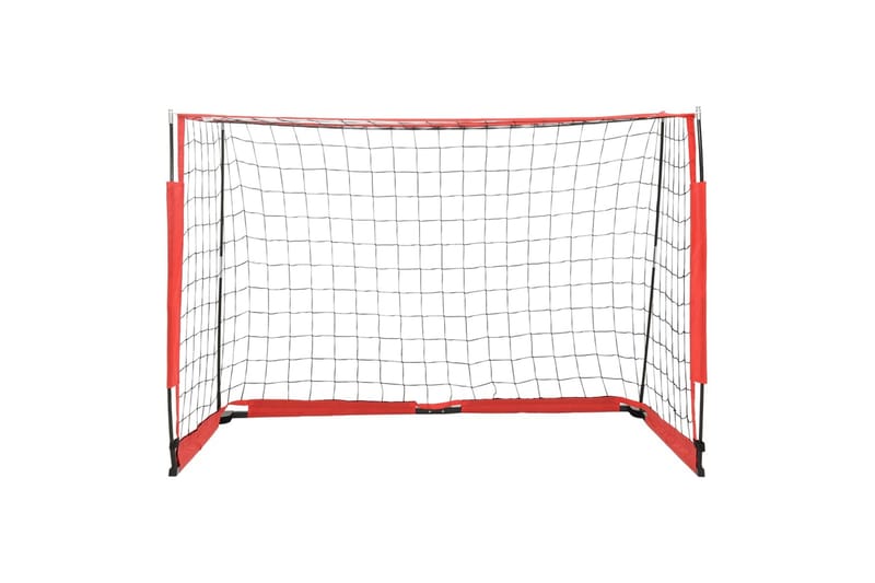 Fotballmål 184x91x124,5 cm stål - Svart - Sport & fritid - Lek & sport - Utendørs spill