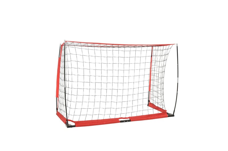 Fotballmål 184x91x124,5 cm stål - Svart - Sport & fritid - Lek & sport - Utendørs spill