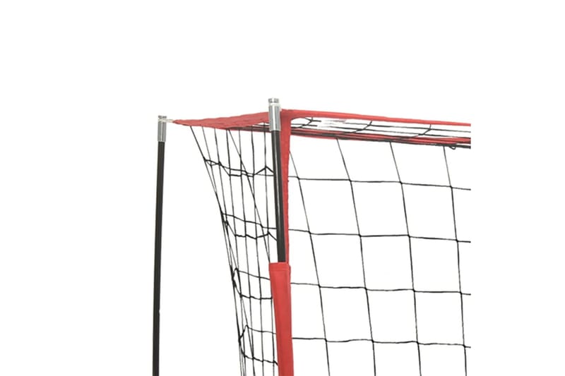 Fotballmål 184x91x124,5 cm stål - Svart - Sport & fritid - Lek & sport - Utendørs spill