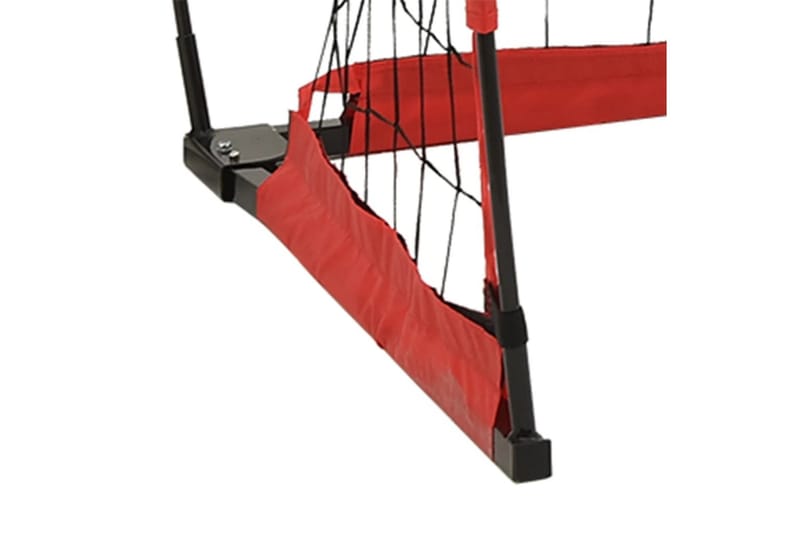 Fotballmål 184x91x124,5 cm stål - Svart - Sport & fritid - Lek & sport - Utendørs spill