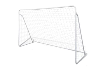 Fotballmål med nett 240 x 90 x 150 cm høykvalitets stål - Sport & fritid - Lek & sport - Utendørs spill