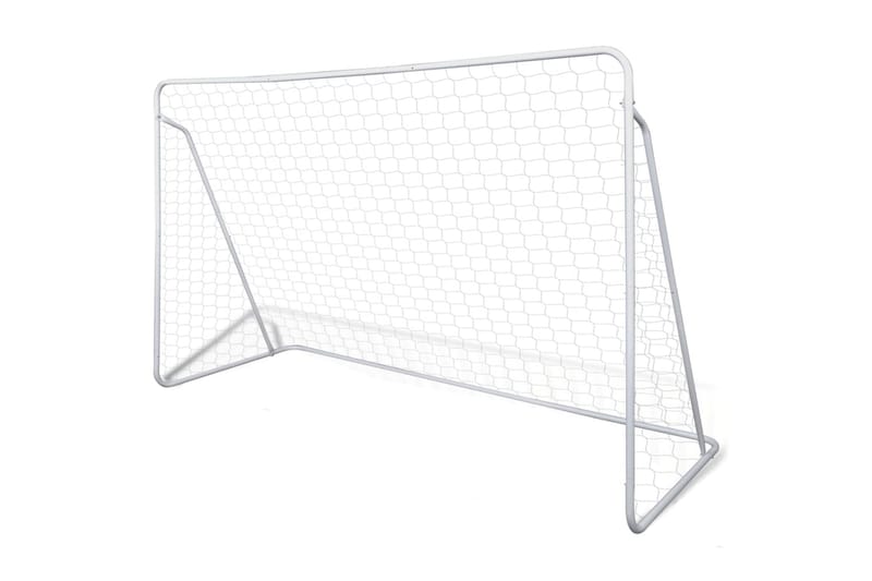 Fotballmål med nett 240 x 90 x 150 cm høykvalitets stål - Sport & fritid - Lek & sport - Utendørs spill